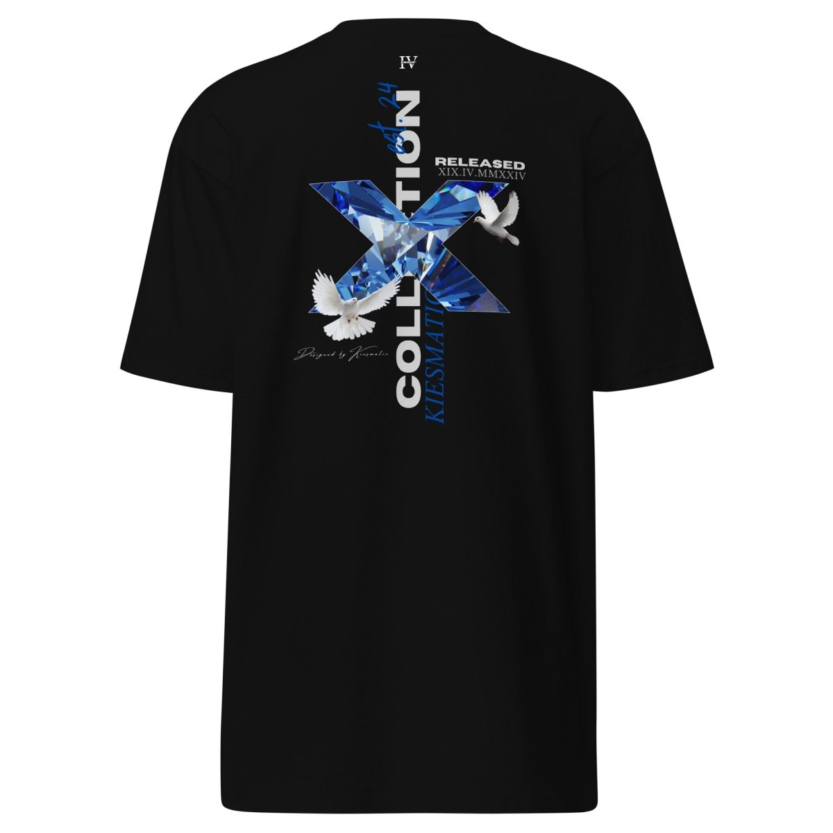 COLL. "X" | TEE | BLACK | DSGN°4 - KIESMATIC