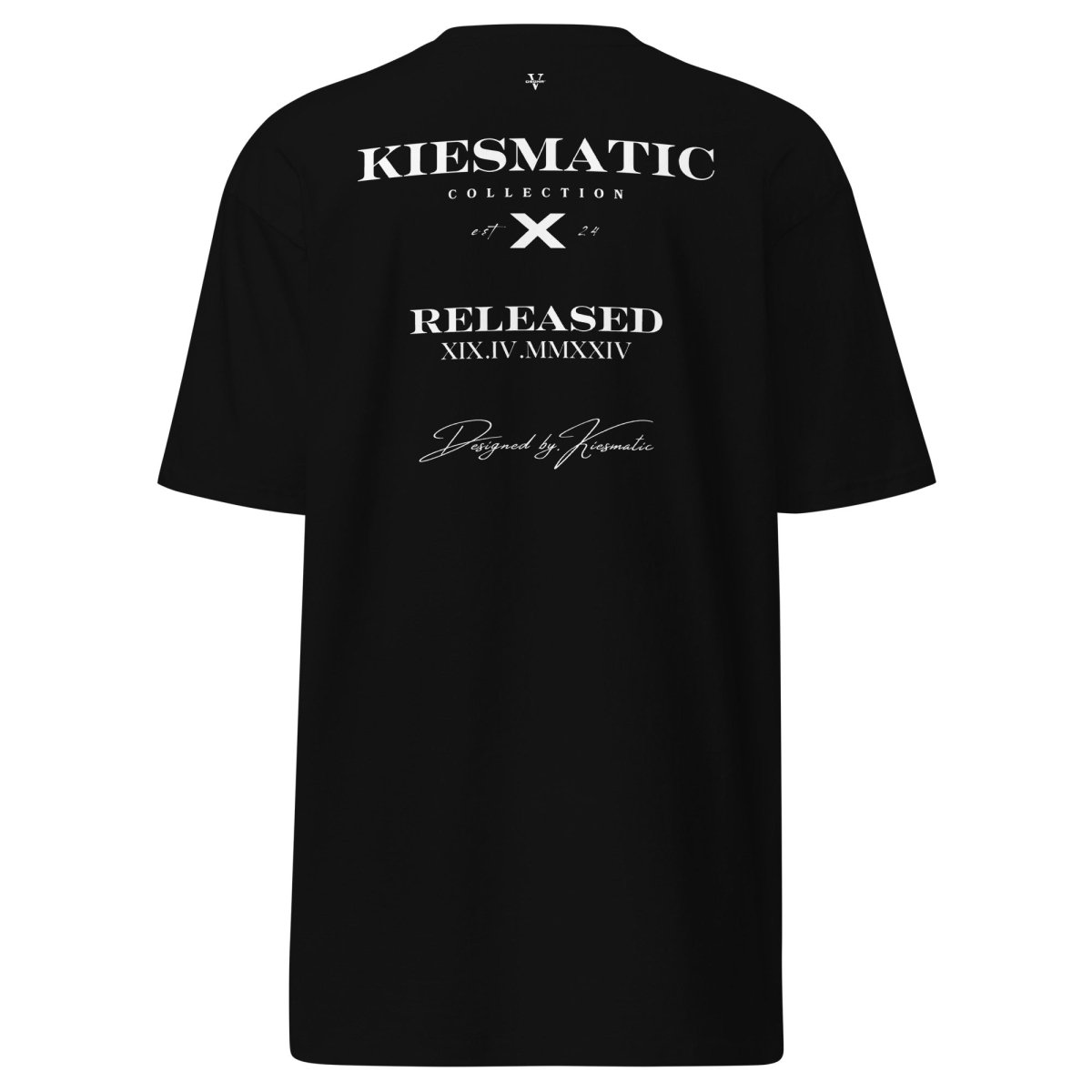 COLL. "X" | TEE | BLACK | DSGN°5 - KIESMATIC