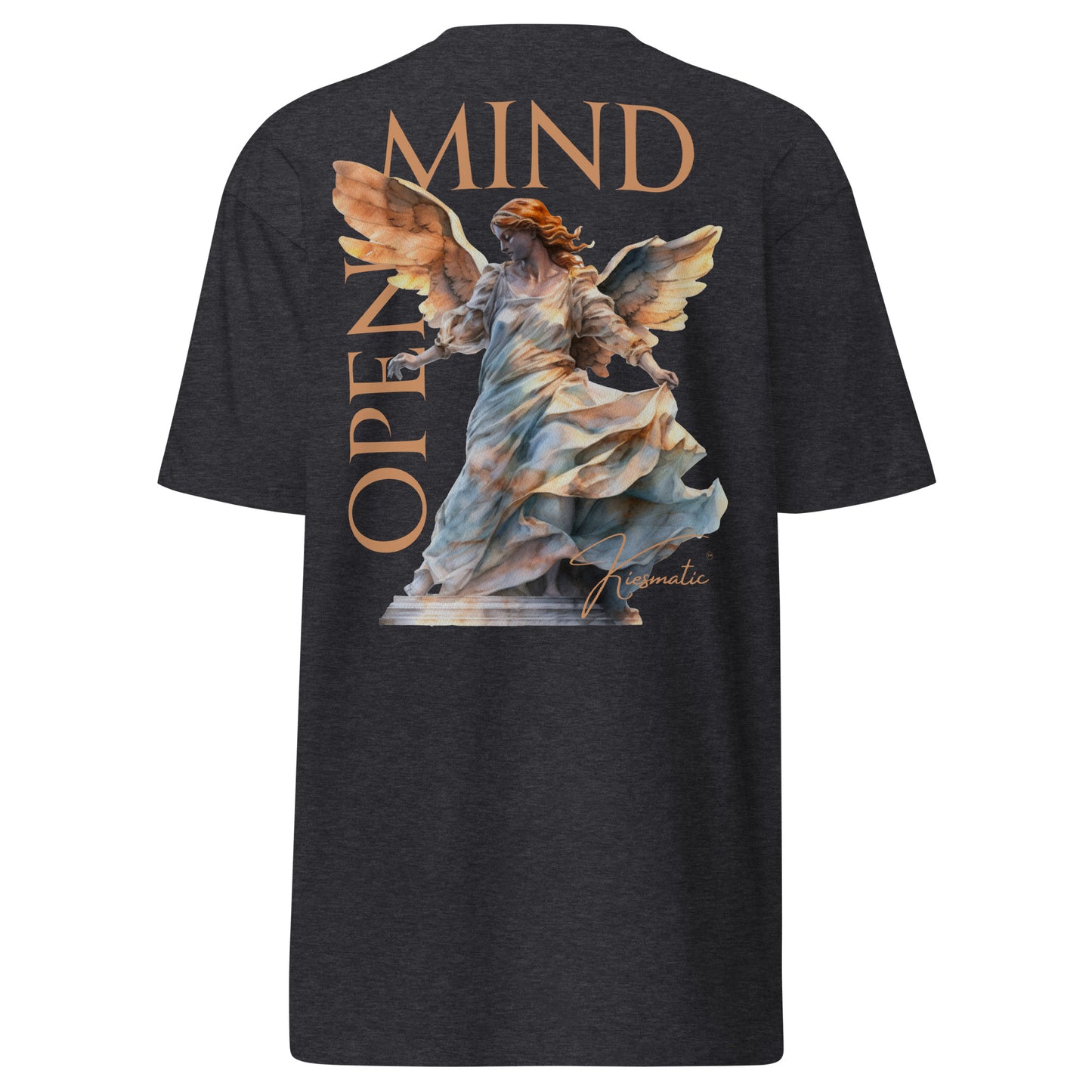 KSMC | COLL. "OPEN MIND" | Charcoal Heather | Tee | OM.2