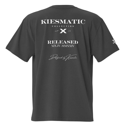 COLL. "X" | OVERSIZE TEE | FADED BLACK | DSGN°5 - KIESMATIC