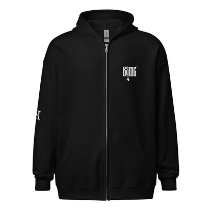 COLL."X" | ZIP HOODIE | BLACK | DSGN°3 - KIESMATIC