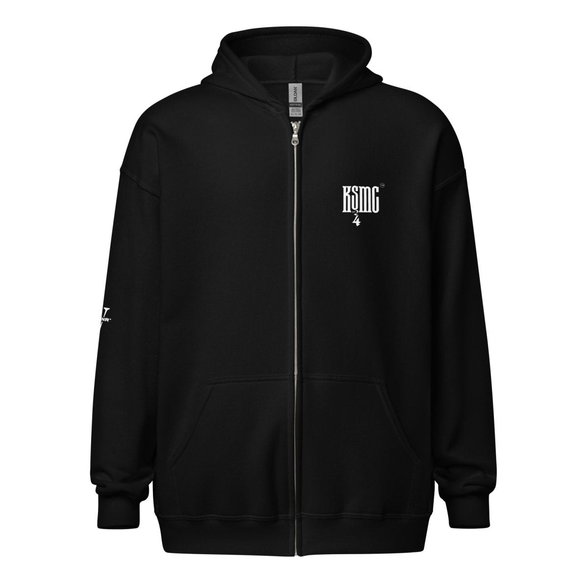 COLL."X" | ZIP HOODIE | BLACK | DSGN°5 - KIESMATIC