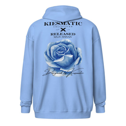 COLL. "X" | ZIP HOODIE | CAROLINA BLUE | DSGN°23 - KIESMATIC