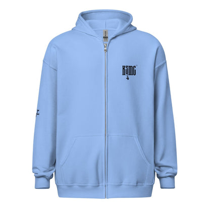 COLL. "X" | ZIP HOODIE | CAROLINA BLUE | DSGN°5 - KIESMATIC