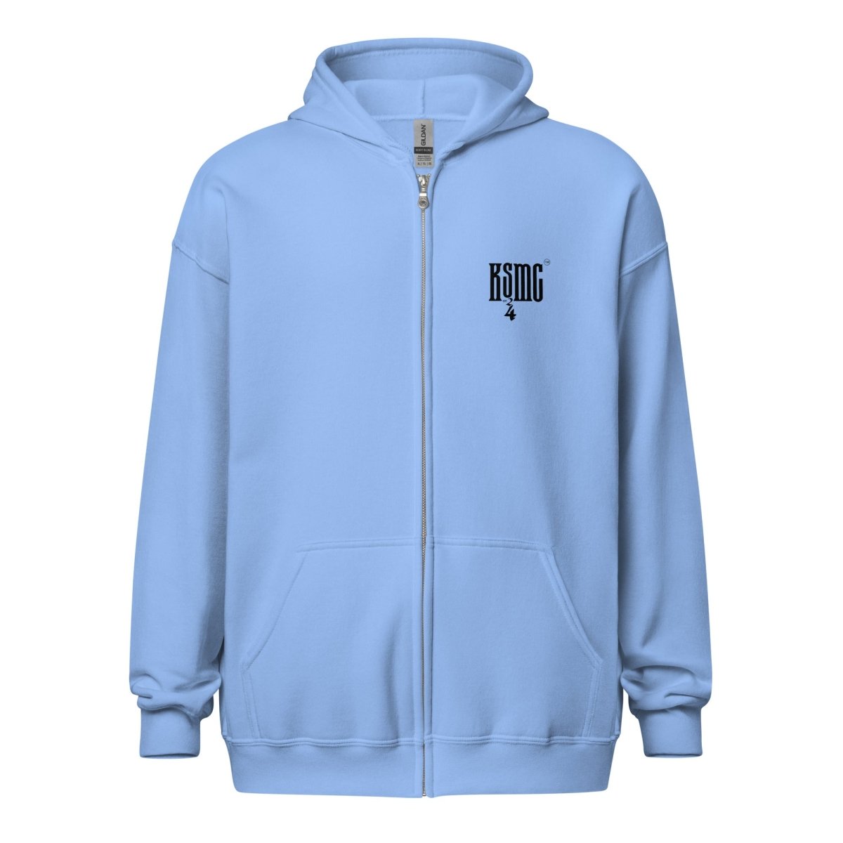 COLL. "X" | ZIP HOODIE | CAROLINA BLUE | DSGN°23 - KIESMATIC