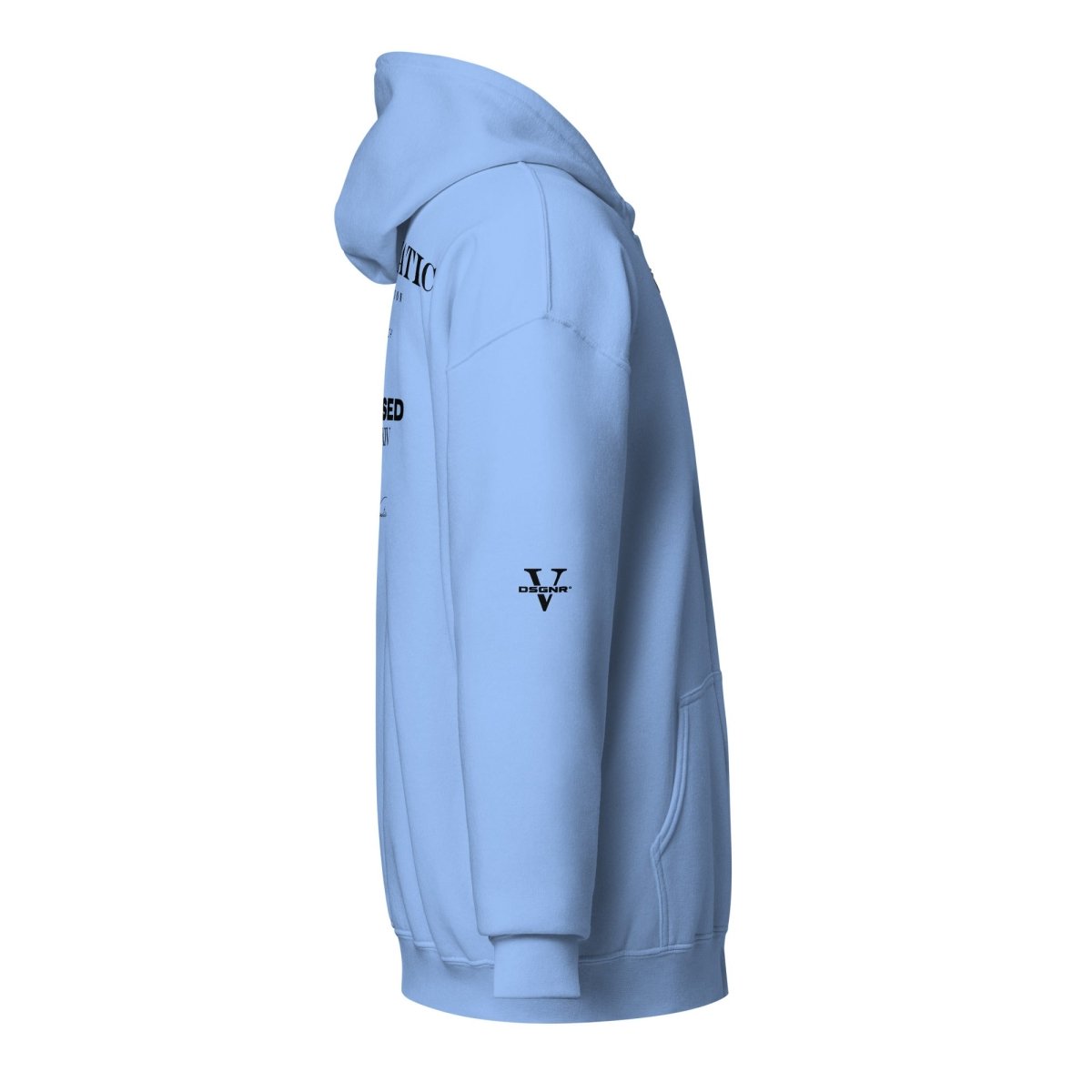 COLL. "X" | ZIP HOODIE | CAROLINA BLUE | DSGN°5 - KIESMATIC