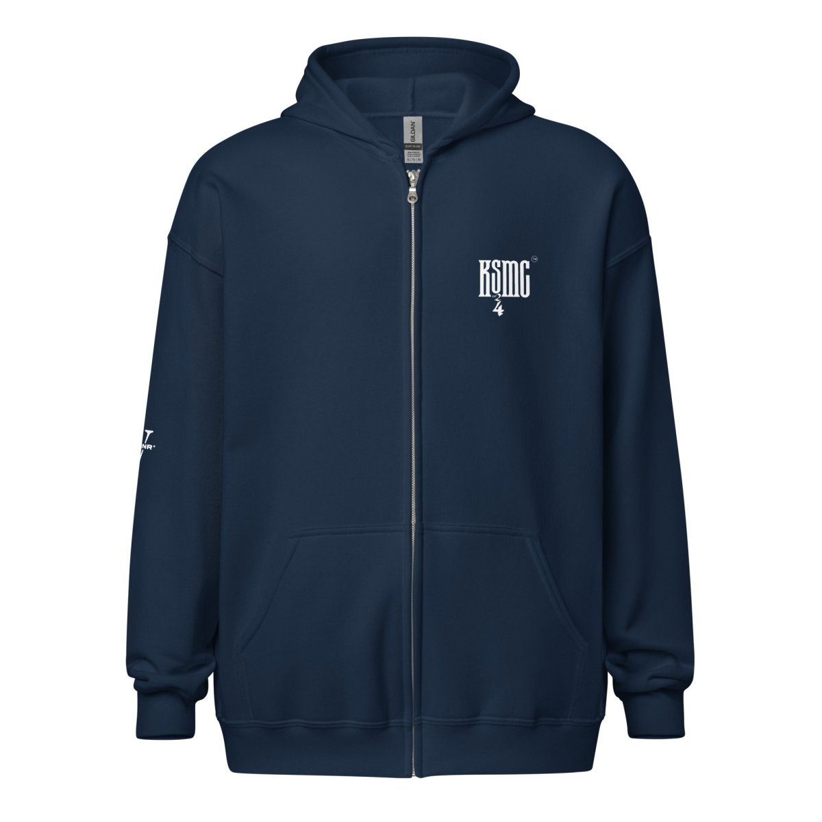 COLL."X" | ZIP HOODIE | NAVY | DSGN°5 - KIESMATIC