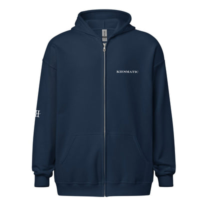 COLL. "X" | ZIP HOODIE | NAVY | DSGN°7 - KIESMATIC