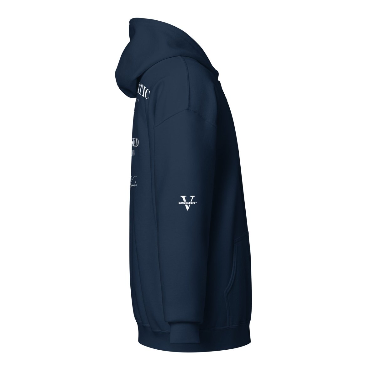 COLL."X" | ZIP HOODIE | NAVY | DSGN°5 - KIESMATIC