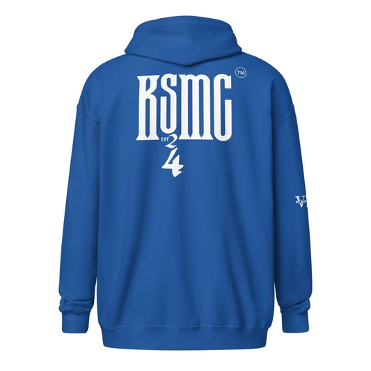 COLL. "X" | ZIP HOODIE | ROYAL BLUE | DSGN°7 - KIESMATIC