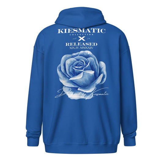 COLL. "X" | ZIP HOODIE | ROYAL | DSGN°23 - KIESMATIC