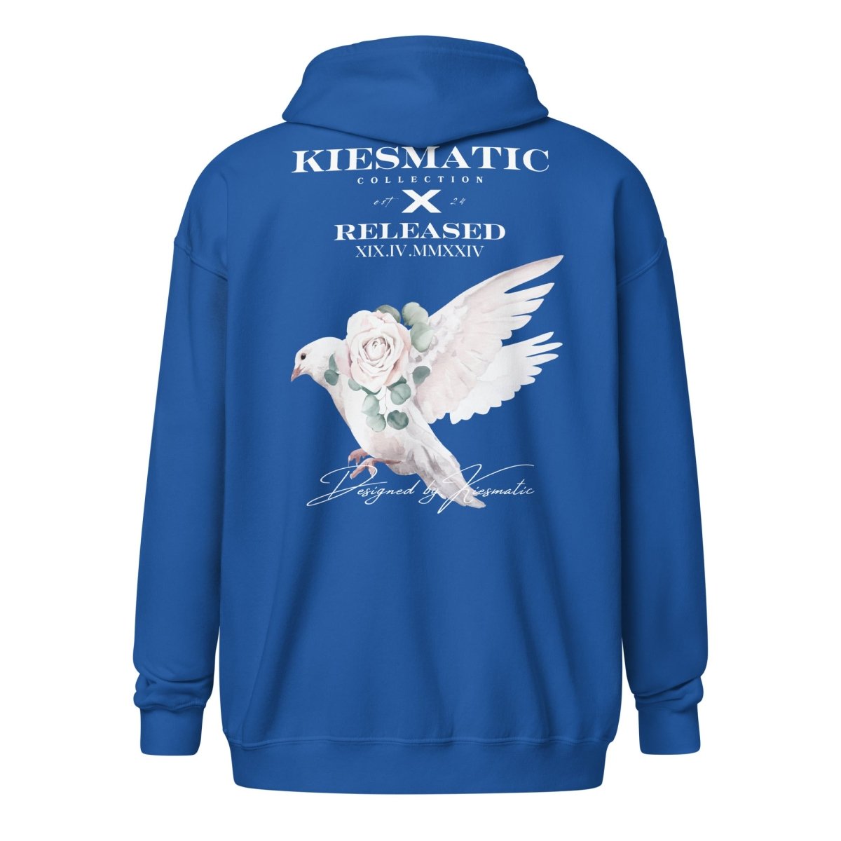 COLL. "X" | ZIP HOODIE | ROYAL | DSGN°68 - KIESMATIC