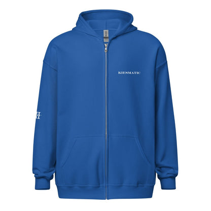 COLL. "X" | ZIP HOODIE | ROYAL BLUE | DSGN°7 - KIESMATIC