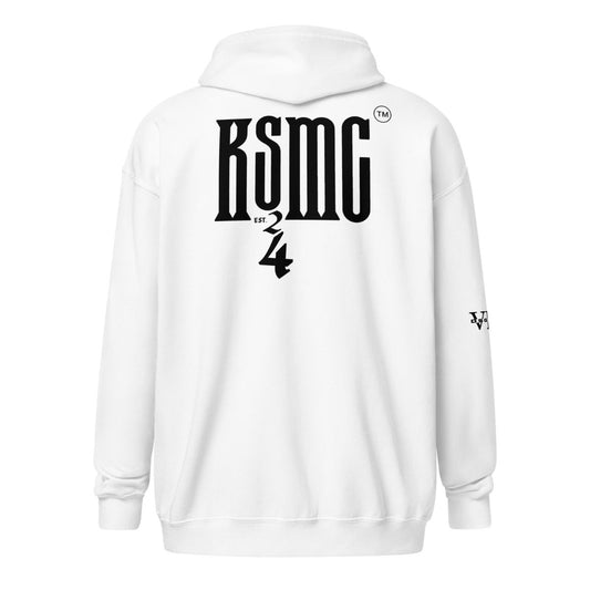 COLL. "X" | ZIP HOODIE | WHITE | DSGN°7 - KIESMATIC