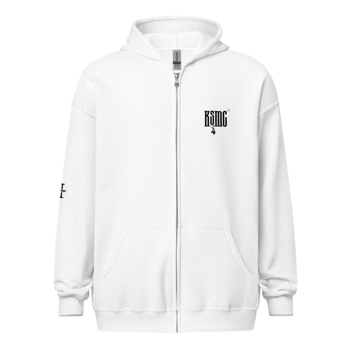 COLL. "X" | ZIP HOODIE | WHITE | DSGN°2 - KIESMATIC