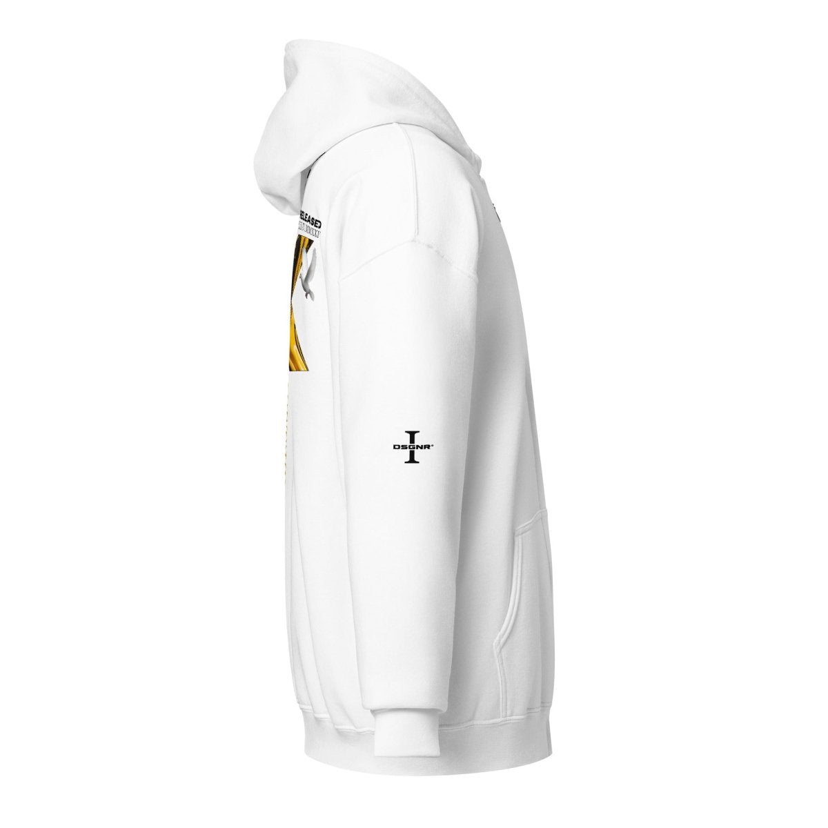 COLL. "X" | ZIP HOODIE | WHITE | DSGN°1 - KIESMATIC