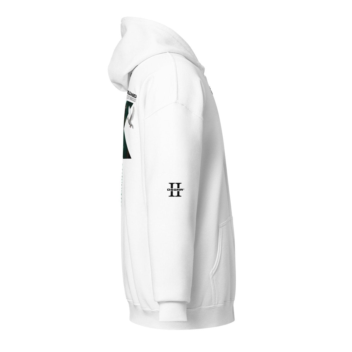 COLL. "X" | ZIP HOODIE | WHITE | DSGN°2 - KIESMATIC