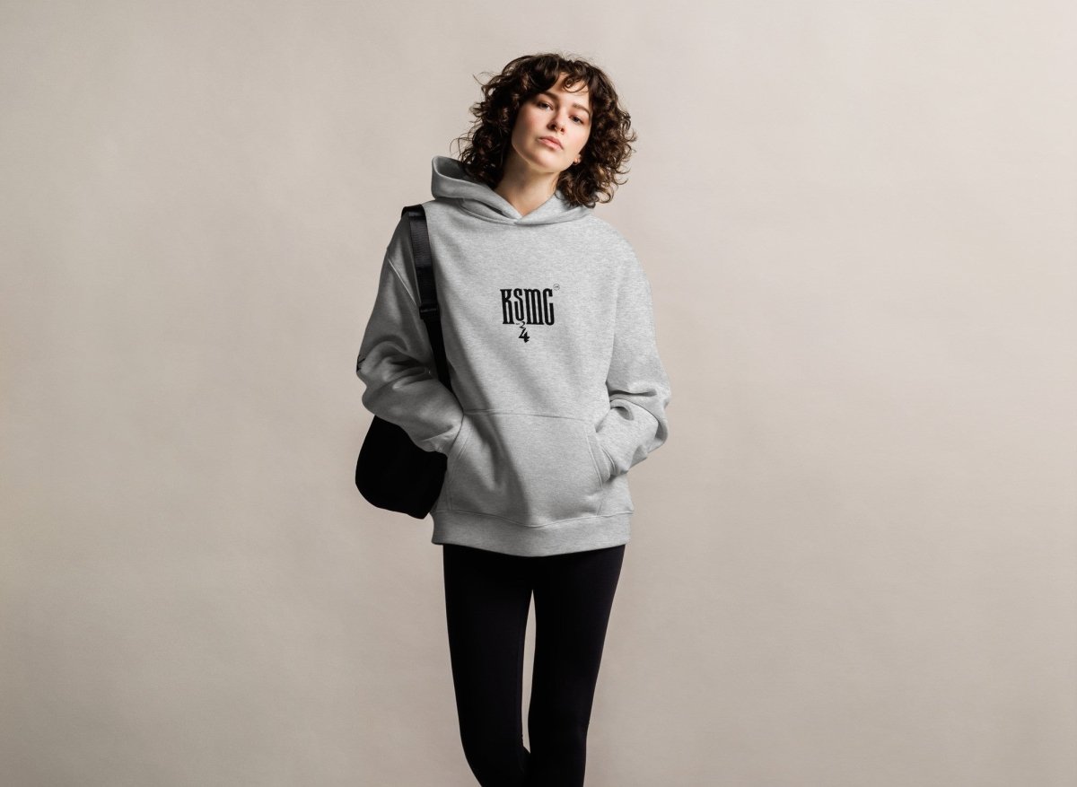 COLL. X | OVERSIZE HOODIE | ATHLETIC HEATHER | DSGN°1 - KIESMATIC