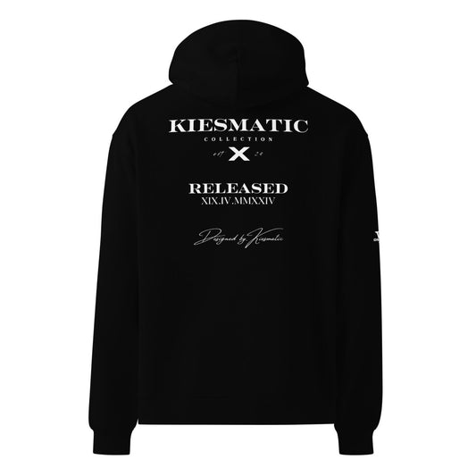 COLL. X | OVERSIZE HOODIE | BLACK | DSGN°5 - KIESMATIC