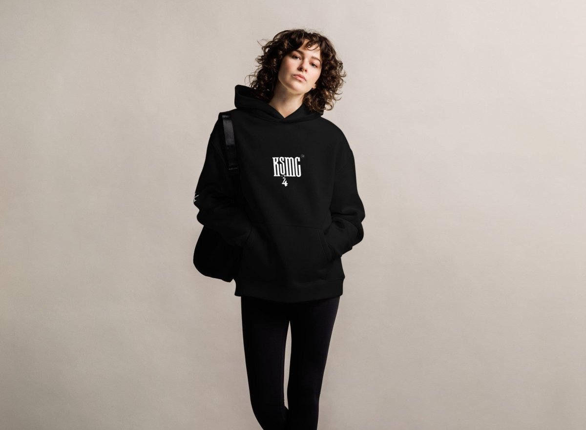 COLL. X | OVERSIZE HOODIE | BLACK | DSGN°68 - KIESMATIC