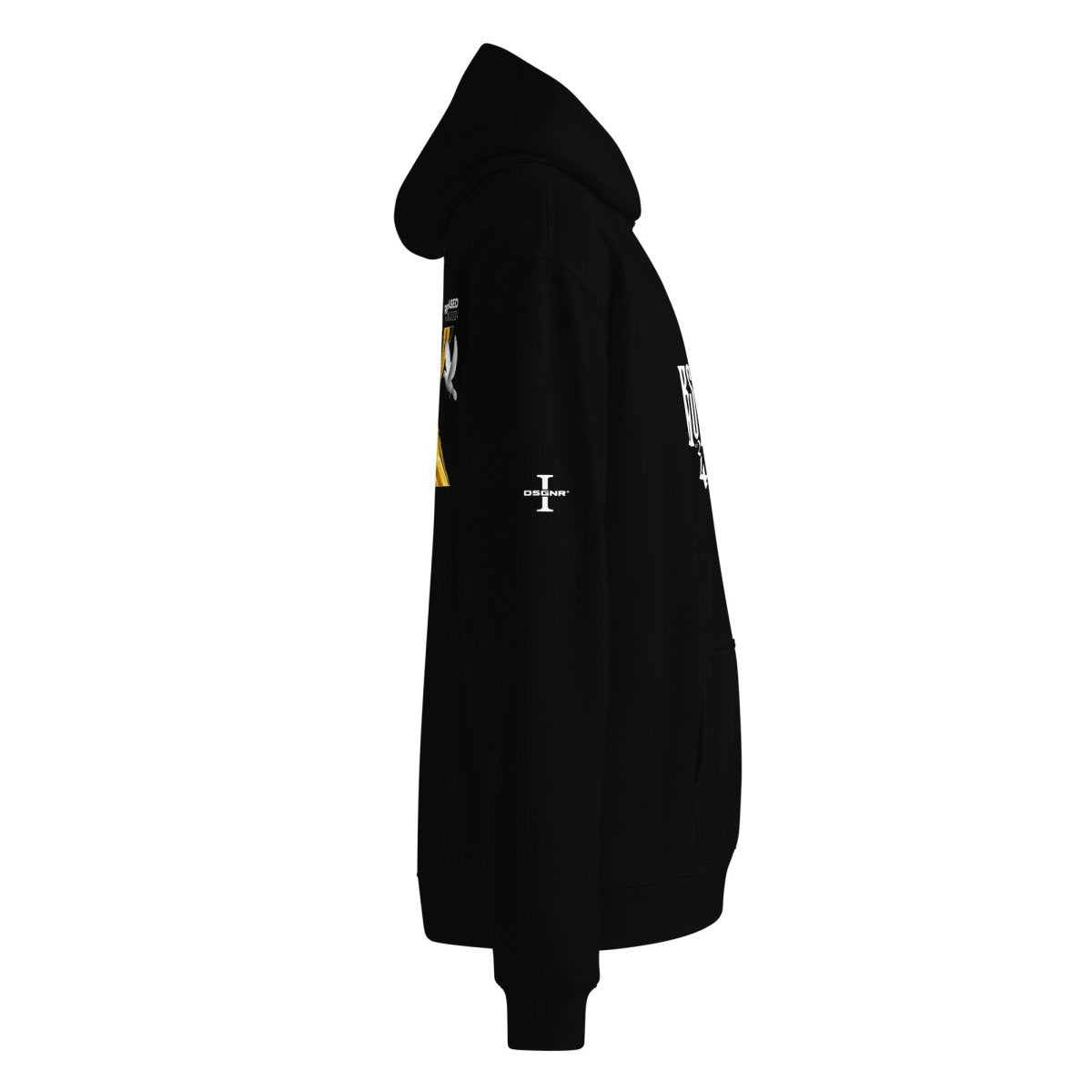 COLL. X | OVERSIZE HOODIE | BLACK | DSGN°1 - KIESMATIC