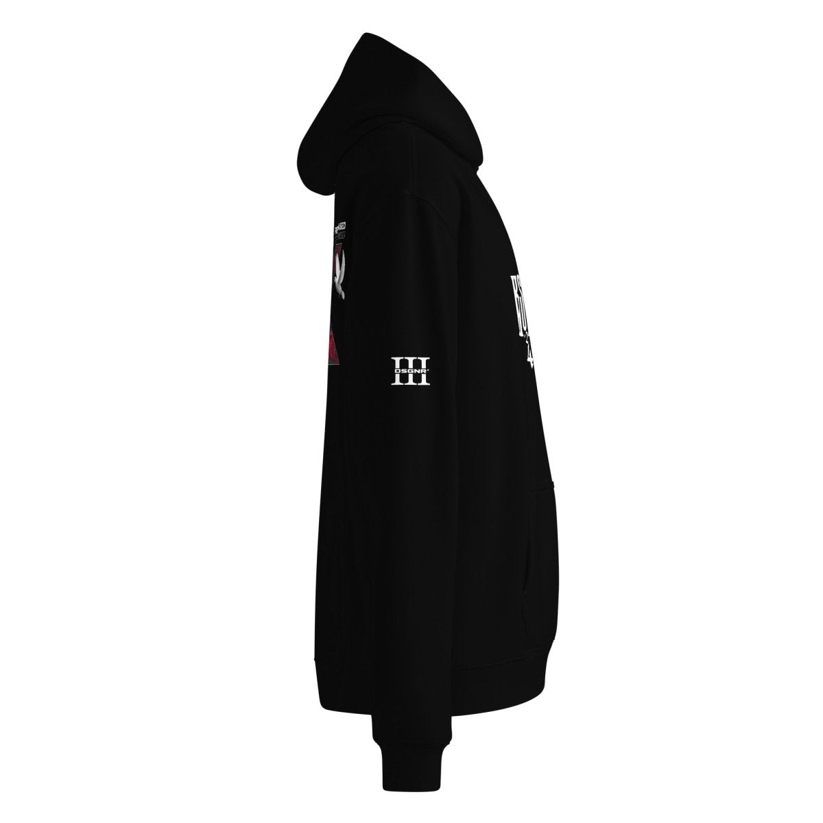 COLL. X | OVERSIZE HOODIE | BLACK | DSGN°3 - KIESMATIC