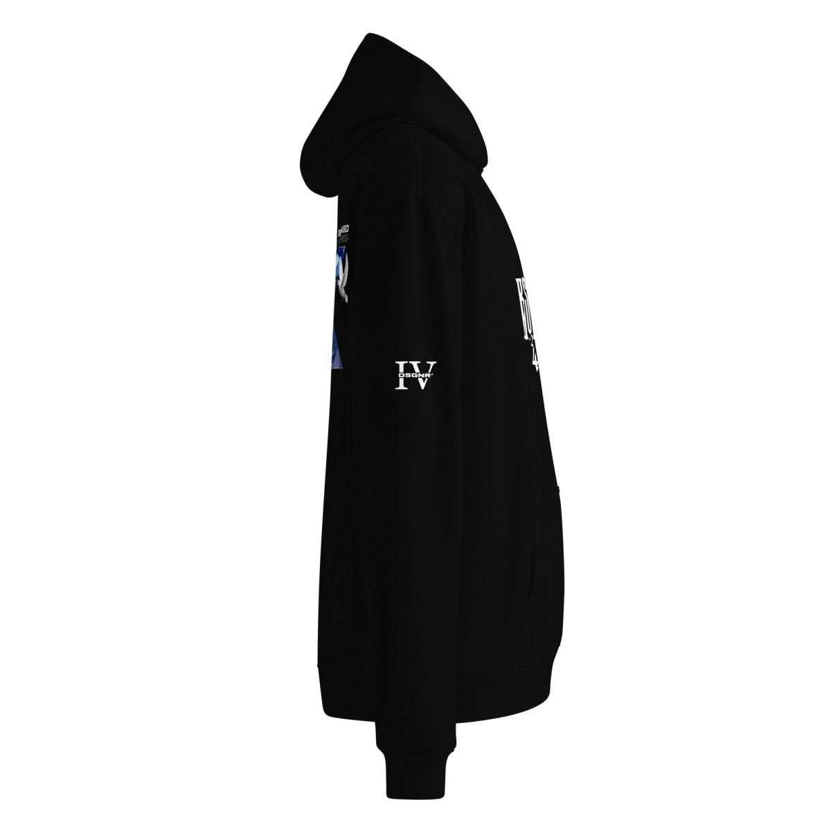 COLL. X | OVERSIZE HOODIE | BLACK | DSGN°4 - KIESMATIC