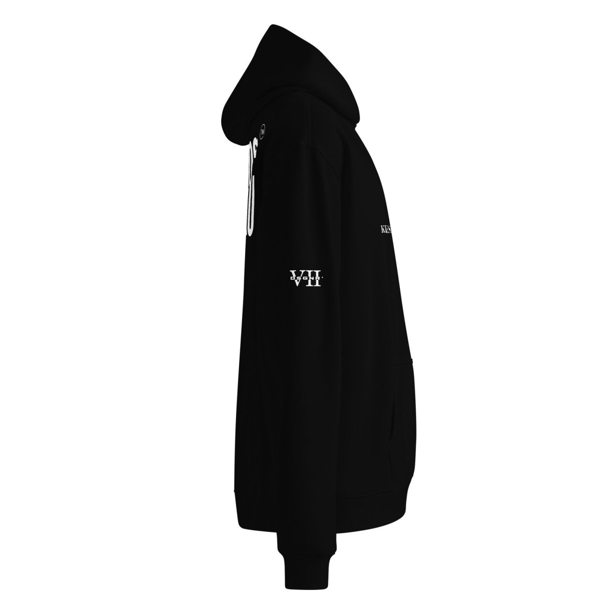 COLL. X | OVERSIZE HOODIE | BLACK | DSGN°7 - KIESMATIC