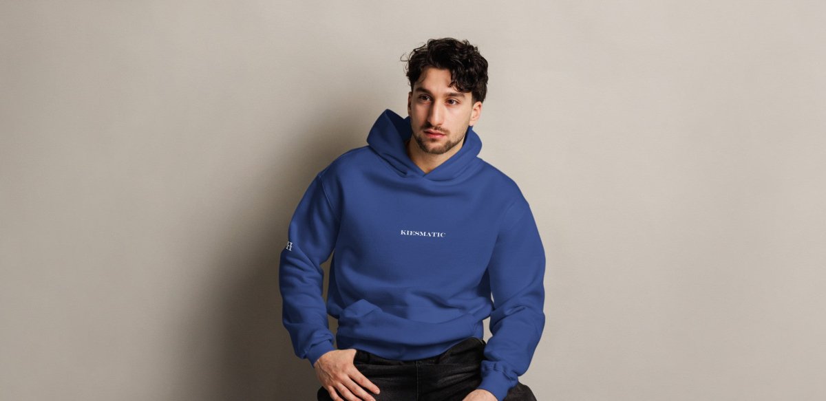 COLL. X | OVERSIZE HOODIE | COBALT | DSGN°7 - KIESMATIC