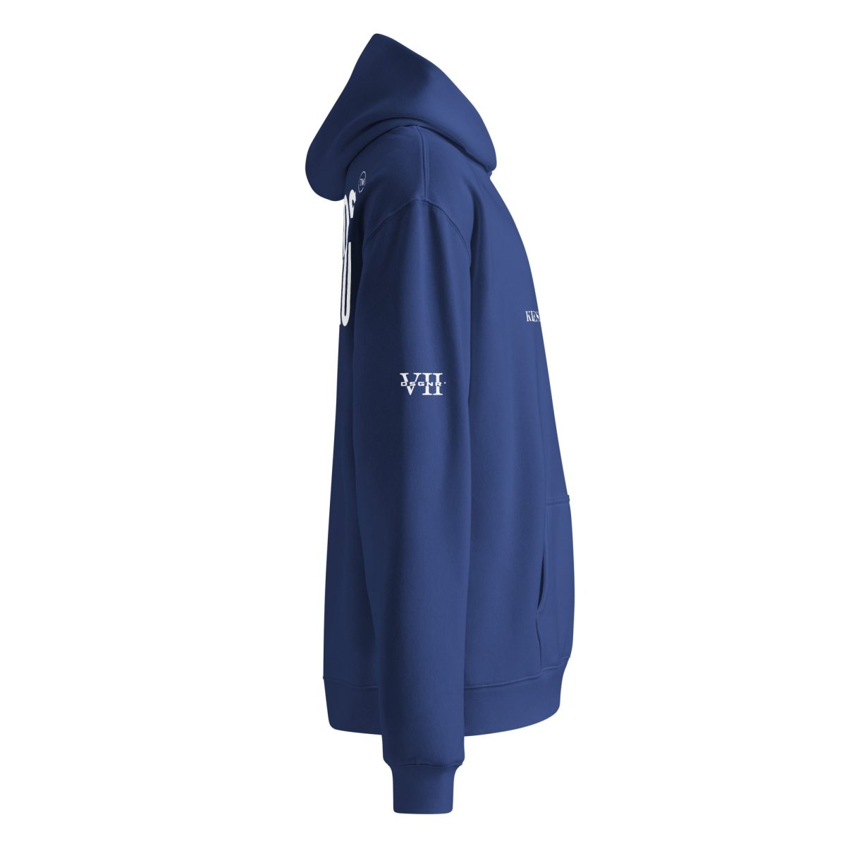 COLL. X | OVERSIZE HOODIE | COBALT | DSGN°7 - KIESMATIC