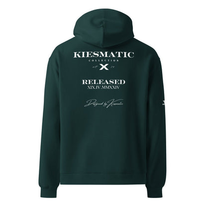 COLL. X | OVERSIZE HOODIE | PINE GREEN | DSGN°5 - KIESMATIC