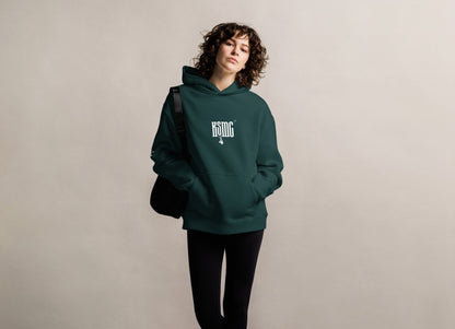 COLL. X | OVERSIZE HOODIE | PINE GREEN | DSGN°1 - KIESMATIC