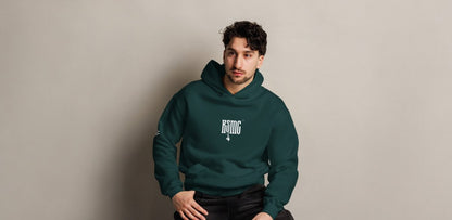 COLL. X | OVERSIZE HOODIE | PINE GREEN | DSGN°5 - KIESMATIC