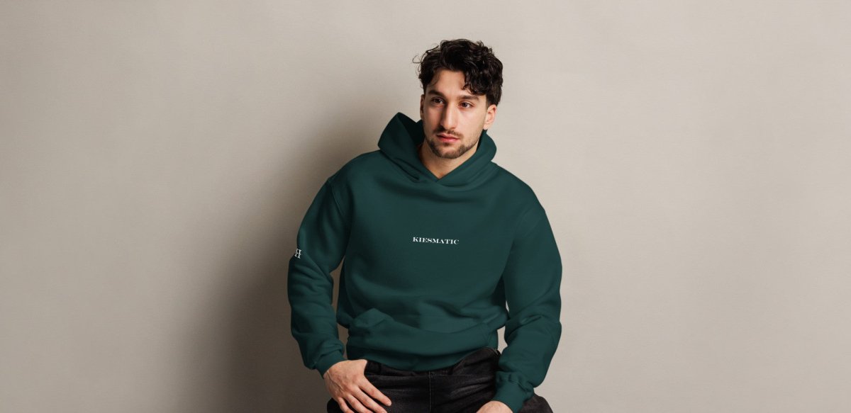 COLL. X | OVERSIZE HOODIE | PINE GREEN | DSGN°7 - KIESMATIC