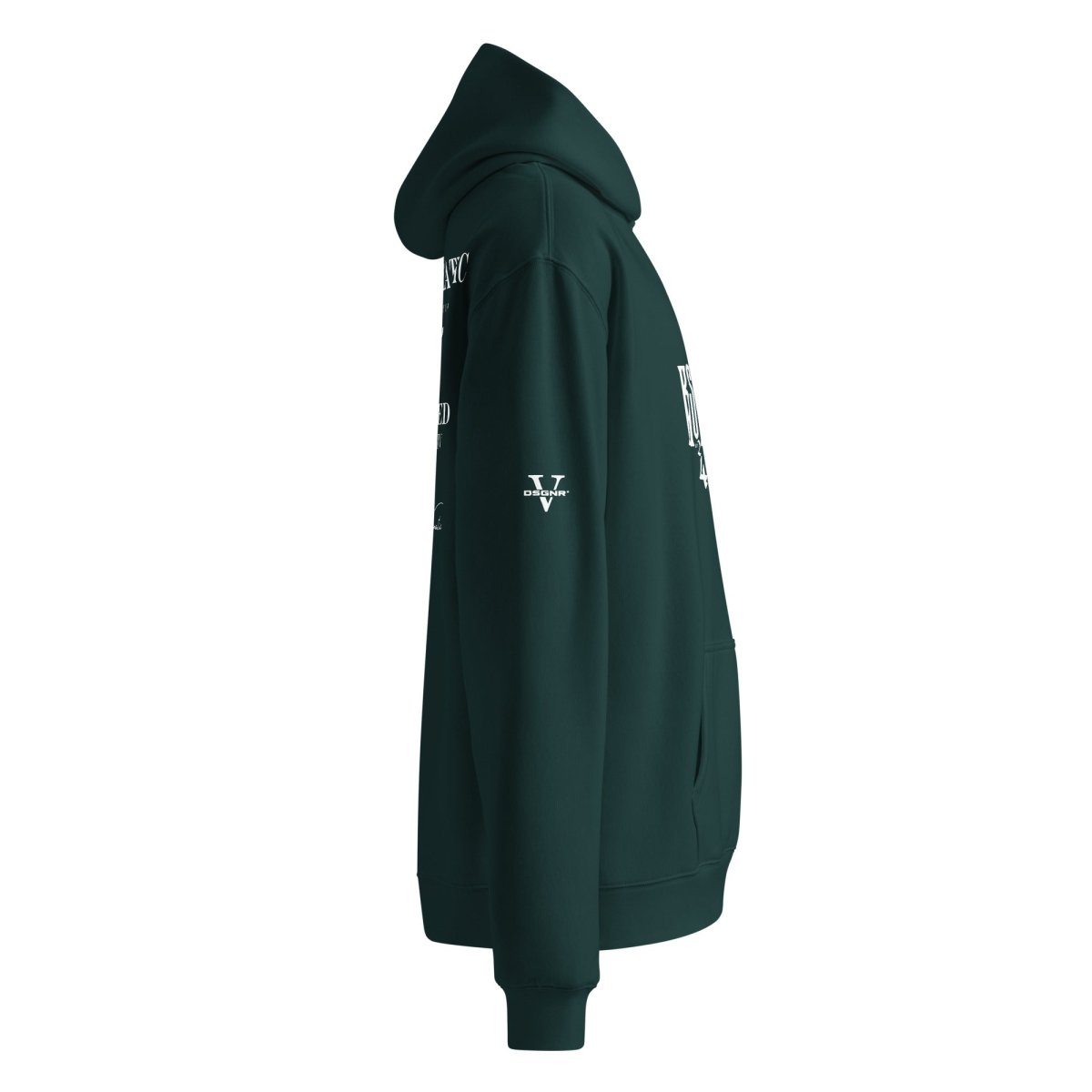 COLL. X | OVERSIZE HOODIE | PINE GREEN | DSGN°5 - KIESMATIC